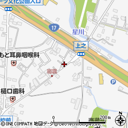 埼玉県熊谷市上之628周辺の地図