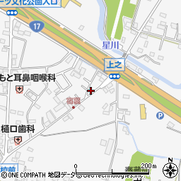 埼玉県熊谷市上之628周辺の地図