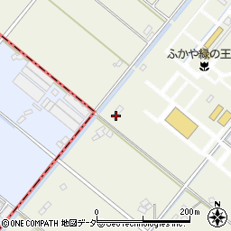 埼玉県深谷市櫛引21周辺の地図