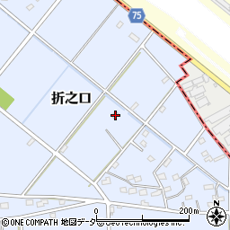 埼玉県深谷市折之口756周辺の地図