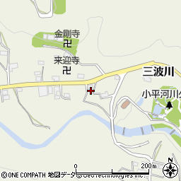 群馬県藤岡市三波川113-1周辺の地図