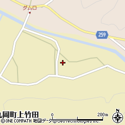 福井県坂井市丸岡町上竹田40-31周辺の地図
