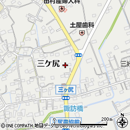 埼玉県熊谷市三ケ尻1630-2周辺の地図