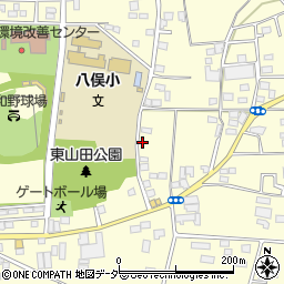 茨城県古河市東山田1834周辺の地図