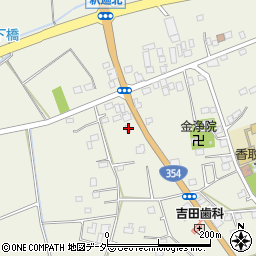 茨城県古河市釈迦125-2周辺の地図