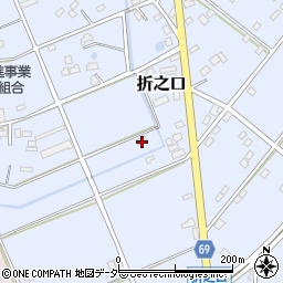 埼玉県深谷市折之口37周辺の地図