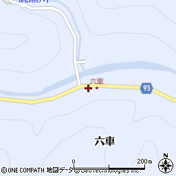 群馬県甘楽郡南牧村六車86周辺の地図