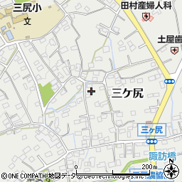 埼玉県熊谷市三ケ尻1607-4周辺の地図