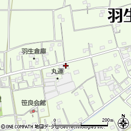 埼玉県羽生市下手子林2433周辺の地図