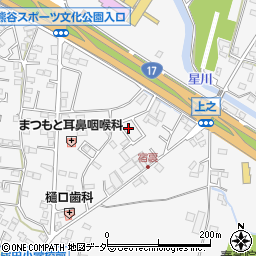 埼玉県熊谷市上之756-1周辺の地図