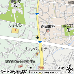 ワークマンプラス熊谷肥塚店周辺の地図