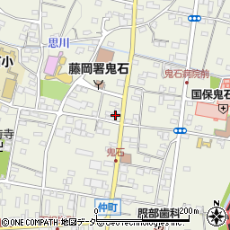 群馬県藤岡市鬼石179-1周辺の地図