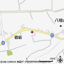 茨城県鉾田市借宿2026周辺の地図