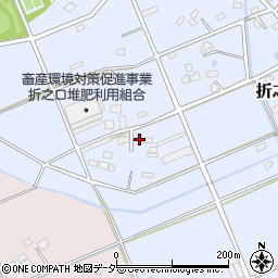 埼玉県深谷市折之口55周辺の地図