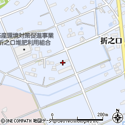 埼玉県深谷市折之口56周辺の地図