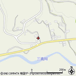 群馬県藤岡市三波川224-3周辺の地図