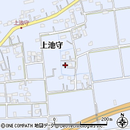 埼玉県行田市上池守834周辺の地図