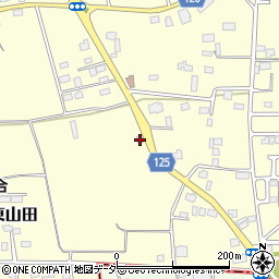 茨城県古河市東山田3515周辺の地図