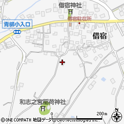 茨城県鉾田市借宿1258周辺の地図