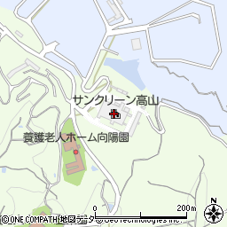 サンクリーン高山周辺の地図