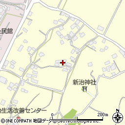 茨城県かすみがうら市新治527周辺の地図