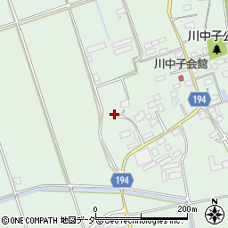 茨城県小美玉市川中子1353周辺の地図
