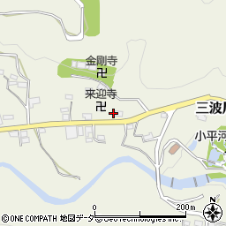 群馬県藤岡市三波川132-1周辺の地図