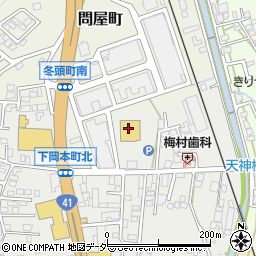 夢屋　高山店周辺の地図