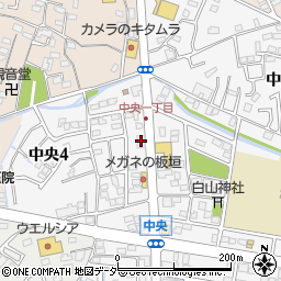クリナップ熊谷営業所周辺の地図