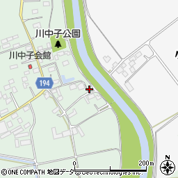 茨城県小美玉市川中子693周辺の地図