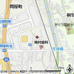 岐阜県高山市下岡本町1256-4周辺の地図