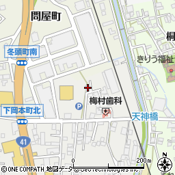 岐阜県高山市下岡本町1263周辺の地図