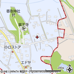 茨城県結城郡八千代町仁江戸1279周辺の地図