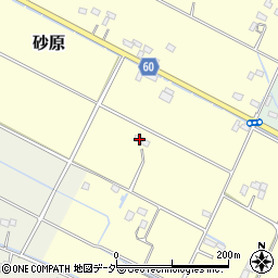 埼玉県加須市砂原624周辺の地図