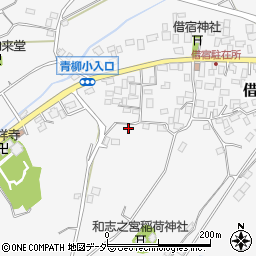 茨城県鉾田市借宿1327-23周辺の地図