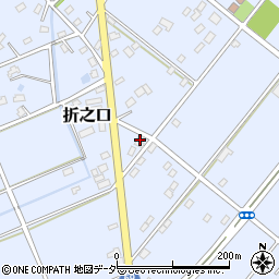 埼玉県深谷市折之口490周辺の地図