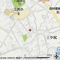 埼玉県熊谷市三ケ尻2855周辺の地図
