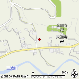 群馬県藤岡市三波川153周辺の地図