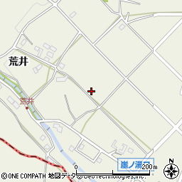 長野県松本市内田（荒井）周辺の地図