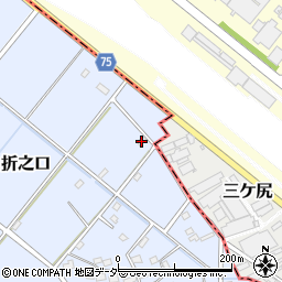 埼玉県深谷市折之口751周辺の地図