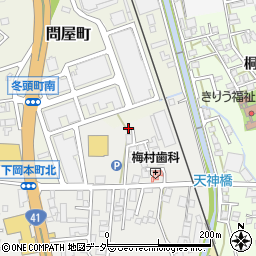 岐阜県高山市下岡本町1265周辺の地図