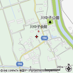 茨城県小美玉市川中子1382周辺の地図