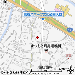 埼玉県熊谷市上之711周辺の地図