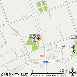 埼玉県深谷市境223周辺の地図