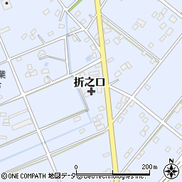 埼玉県深谷市折之口63周辺の地図