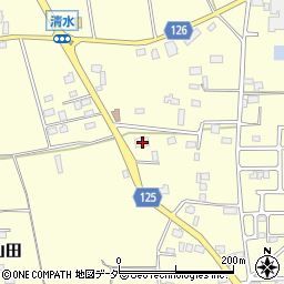 茨城県古河市東山田3614周辺の地図