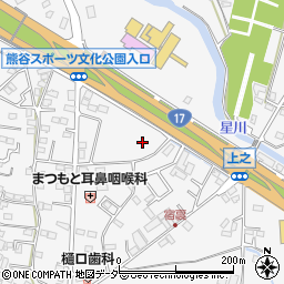 埼玉県熊谷市上之693周辺の地図