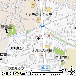 東京ワックス株式会社　熊谷営業所周辺の地図