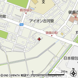 茨城県古河市駒羽根1105周辺の地図
