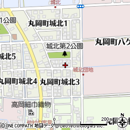 福井県坂井市丸岡町城北2丁目41周辺の地図